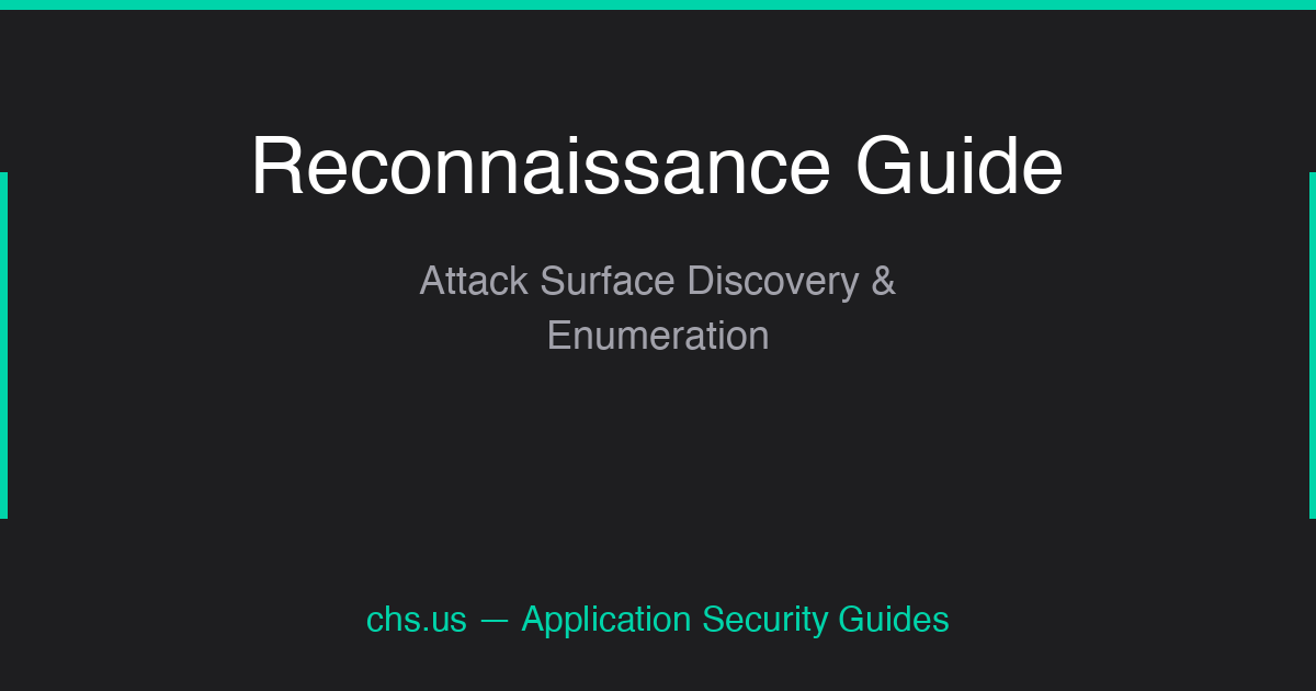 Reconai Gui Comprehensive Recon Guide | chs.us